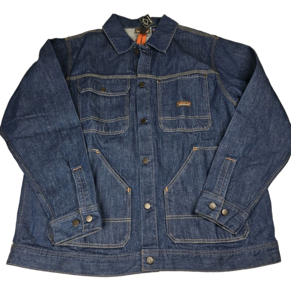 Patagonia Steel Forge Denim Jacket Mens XL Dyneema Made In USA NWT 27850 Raw XL